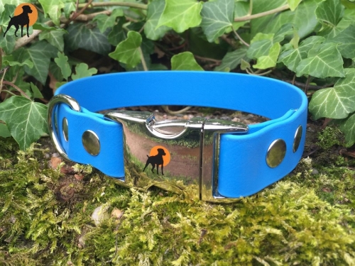 HWP Biothane Beta Maßhalsband 25mm mit Alu-Verschluß