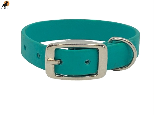 Biothane Beta Halsband mit Dornschnalle rund, Breite: 16mm