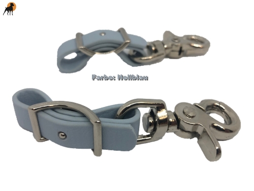 Biothane Beta Steigbügelhalter, Steigbügelaufhänger 12mm, mit Conwayschnalle VC