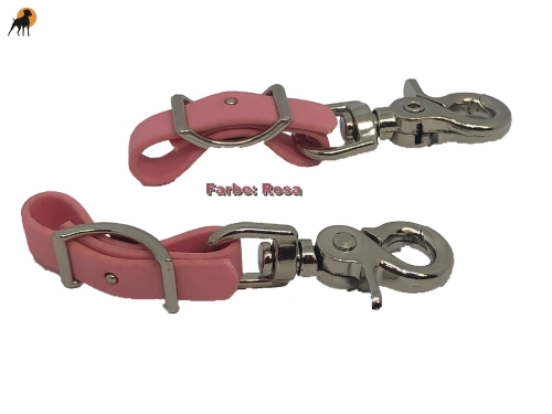 Biothane Beta Steigbügelhalter, Steigbügelaufhänger 12mm, mit Conwayschnalle VC