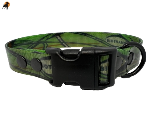 HWP Biothane Camo Halsband FUN 25mm, mit PVC Verschluß