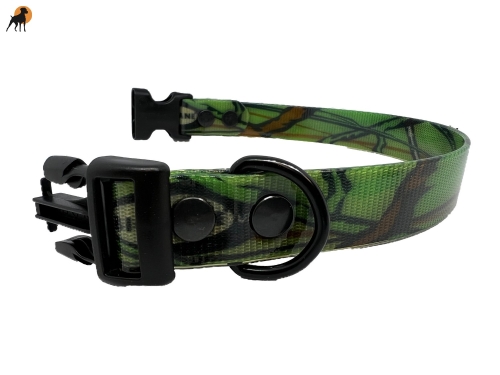 HWP Biothane Camo Halsband FUN 25mm, mit PVC Verschluß