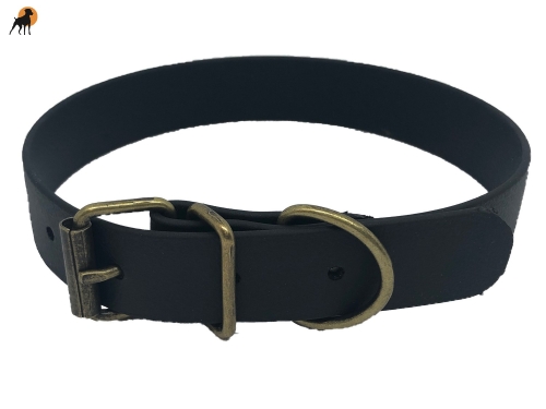 Biothane Beta Halsband Basic, mit Rollschnalle, Handmade, Breite: 25mm