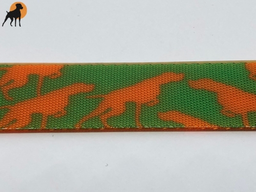 Biothane Halsband Classic Hunting, Dornschnalle rund, Breite: 25mm