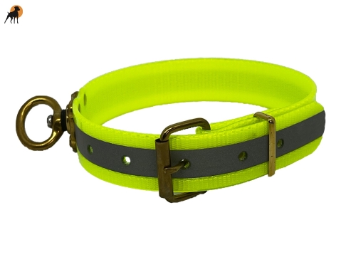 Biothane Reflect Schweißhalsung Basic 25mm, verstellbar