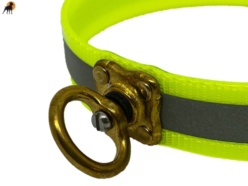 Biothane Reflect Schweißhalsung Basic 25mm, verstellbar