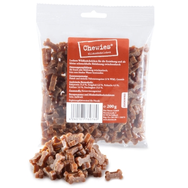 Chewies Training MAXI Wildknöchelchen 200g