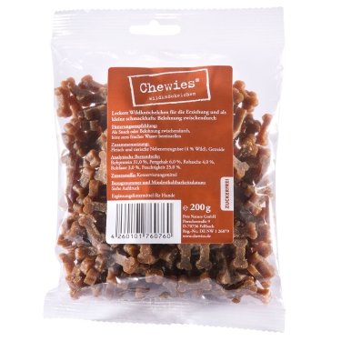 Chewies Training MAXI Wildknöchelchen 200g