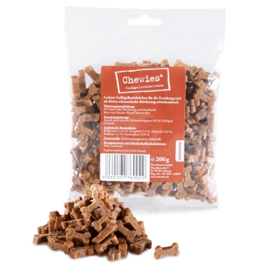 Chewies Training MAXI Geflügelknöchelchen 200g