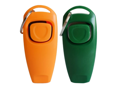 Vario-Clicker 2in1, Clicker/Pfeifenkombination, ca. 7x3cm