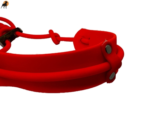 TPU Flüsterleine PRO, 6mm, mit Kehlkopfschutz
