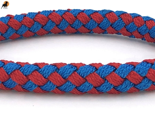 G2 Tauwerk Halsband Basic, rund geflochten, mit Zugstop, Barcelona