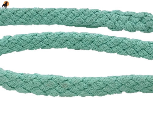 Tauwerk Agility & Retrieverleine G2 Classic 150cm, rund geflochten, Mintgrün