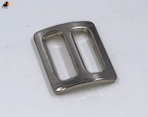 Schiebeschnalle gewölbt, 25 x 7,0mm (Innenmaße)