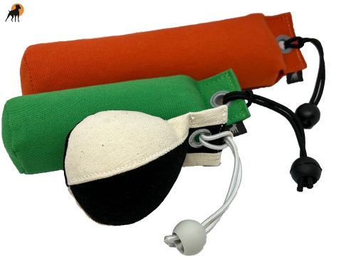 Dummy Bungee-Kugelwurfgriff am Gummiseil, ca. 15cm