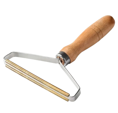 Tierhaar/Fusselentferner Premium, mit Holzgriff