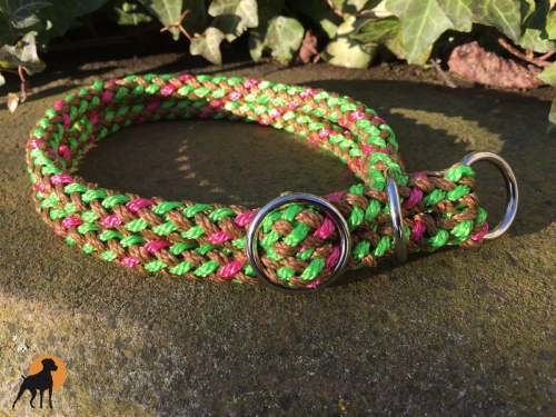 G1 Tauwerk Halsband Duo, 2 x 9mm, Apfel-Zimt
