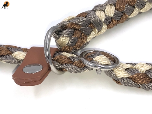 Tauwerk Agility & Retrieverleine G2 Classic 150cm, rund geflochten, Desert