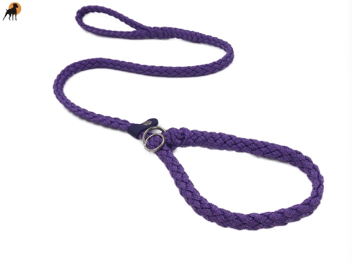 Tauwerk Agility & Retrieverleine G2 Classic 150cm, rund geflochten, Lavendel
