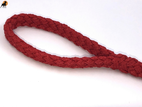 Tauwerk Agility & Retrieverleine G2 Classic 150cm, rund geflochten, Rot