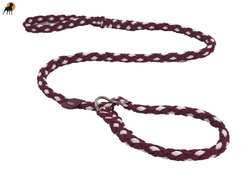 Tauwerk Agility & Retrieverleine G2 Classic 150cm, rund geflochten, Wildrose