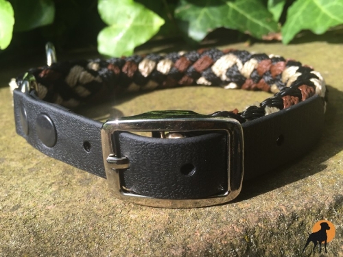 G2 Tauwerk/Biothane Halsband Vario 20mm, verstellbar, Topas
