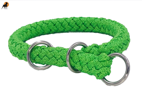 G2 Tauwerk Halsband Basic, rund geflochten, mit Zugstop, Apple