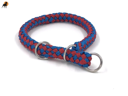 G2 Tauwerk Halsband Basic, rund geflochten, mit Zugstop, Barcelona