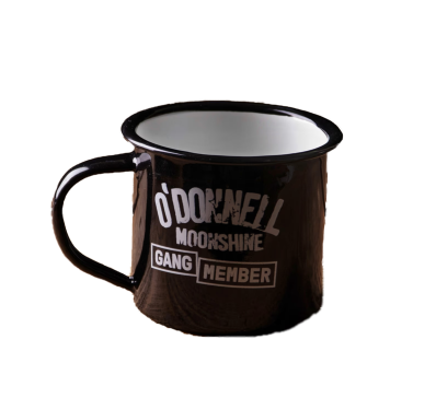 O’Donnell Gang Emaille Tasse 300ml, schwarz