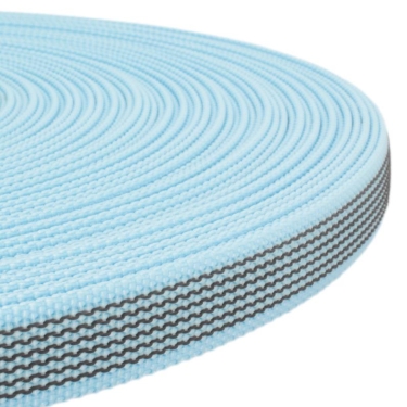 Gummiertes Gurtband mit Anti-Rutsch-Auflage, 20mm