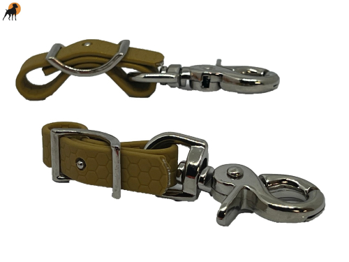 TPU Hexa Steigbügelhalter, Steigbügelaufhänger 12mm, mit Conwayschnalle VC, Schwarz