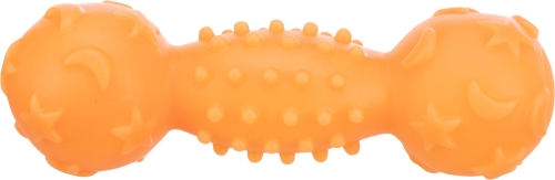 Trixie Hantel, phosphoreszierend, mit Queeker, 18cm, orange