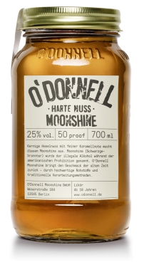 O'Donnell Moonshine Harte Nuss (25% vol.)