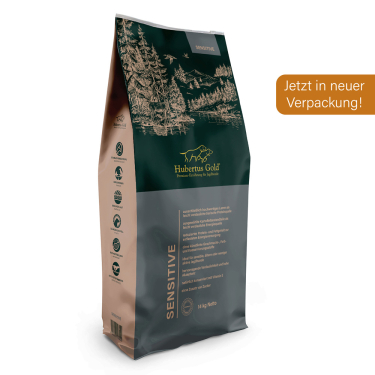 Hubertus Gold Sensitive Trockennahrung Getreidefrei 14kg