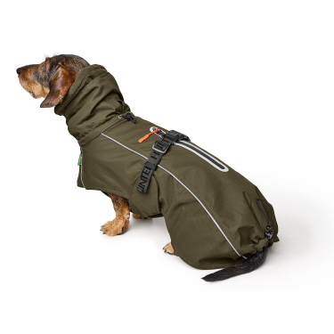 Hundemantel Nordby Dachshund, oliv