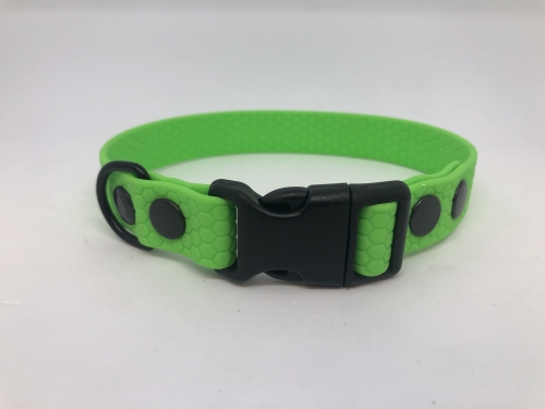 HWP TPU HEXA Maßhalsband FUN 19mm, mit Wienerlock PVC Verschluß