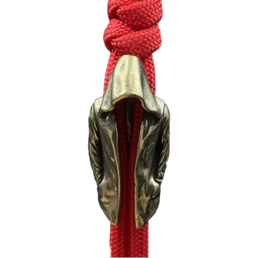 Pfeifenband-Anhänger "Asassin", ca. 3,5 x 1,5cm, Messing