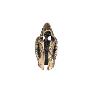 Pfeifenband-Anhänger "Asassin", ca. 3,5 x 1,5cm, Messing