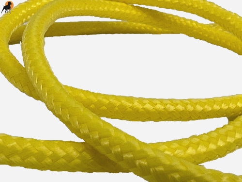 HWP Moxonleine mit Zugstop, Handmade, 5mm x 130cm, Gelb