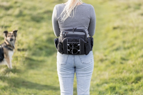 Hüfttasche Multi Belt, 57-138cm, schwarz-grau