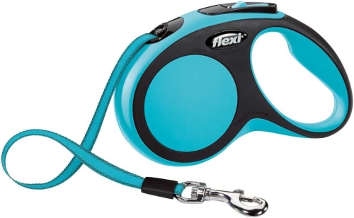 Flexi Gurtleine New Comfort S Gurt 5m, für Hunde bis 15 kg
