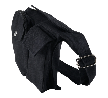 Leckerli-Tube Gassi-Tasche Lefkada Plus, Wasserabweisend, Schwarz