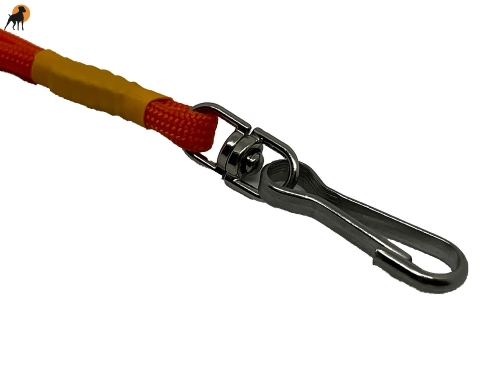 HWP Paracord Pfeifenband 4mm, mit Simplex-Haken und Wirbel