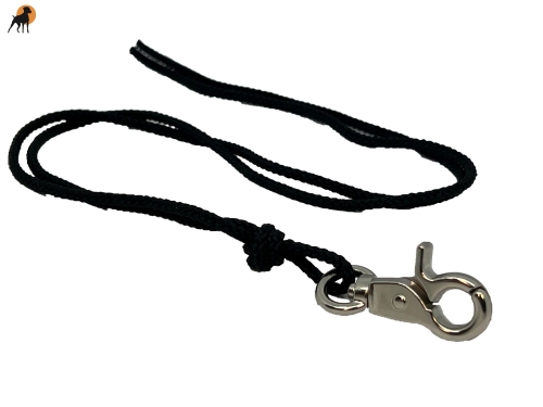 Nylon Pfeifenband Snap 3mm mit Scherenhaken