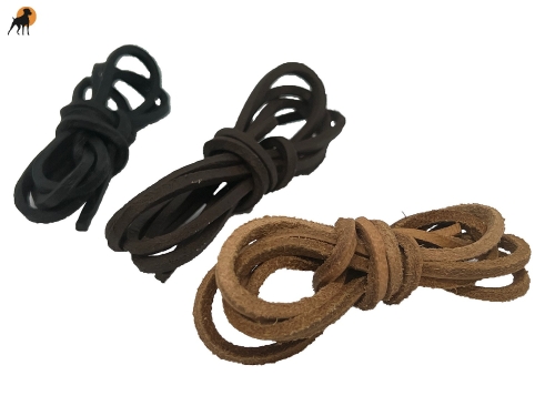 Leder-Pfeifenband aus Vierkantleder, 3mm x 1m
