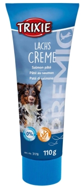 Trixie Premio Einweg-Tube Hunde-Lachscreme, 110g