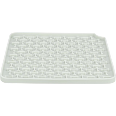 Trixie Lick'n'Snack Schleckmatte, Silikon, 20 × 20 cm, grau