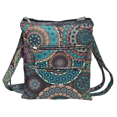 Nijens Gassi-Umhängetasche NJ-Lisbon Mandala 511