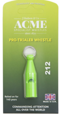 Acme Einzelpfeife Field Trial No. 212