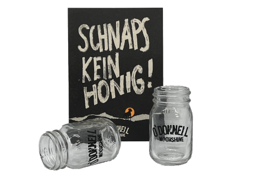 O'Donnell Shotglas mit Logobranding, 50ml